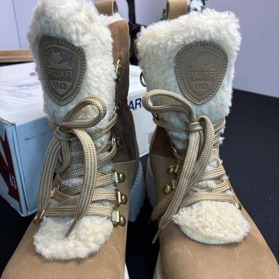 Pajar Women’s Boots Cognac Size 40