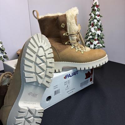 Pajar Women’s Boots Cognac Size 40