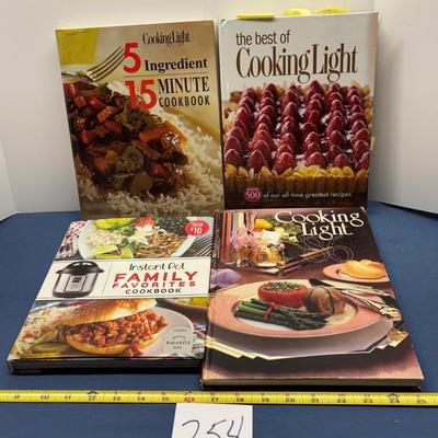 Cooking Light Book Lot