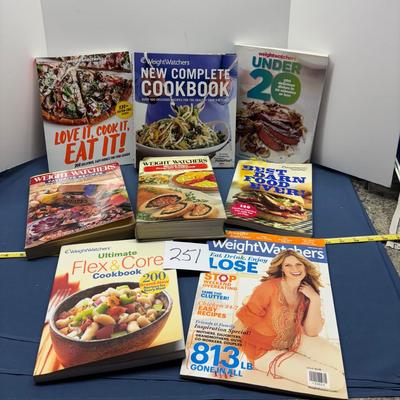 Weight Watcher Book Lot