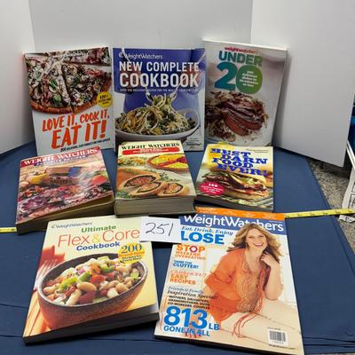 Weight Watcher Book Lot