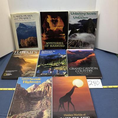 National Geographic Book Lot