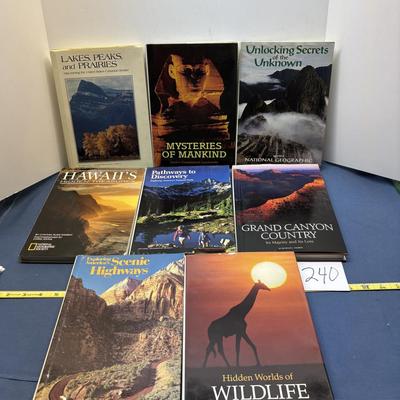 National Geographic Book Lot
