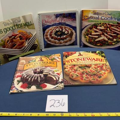 Pampered Chef Book Lot