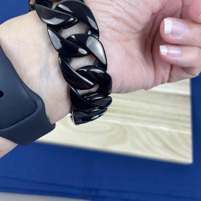 New Invicta Men’s Black Stainless Steel Bracelet