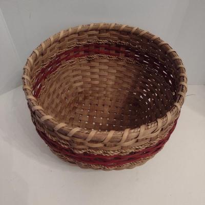 Large, Hand Woven Basket- Signed by Artist