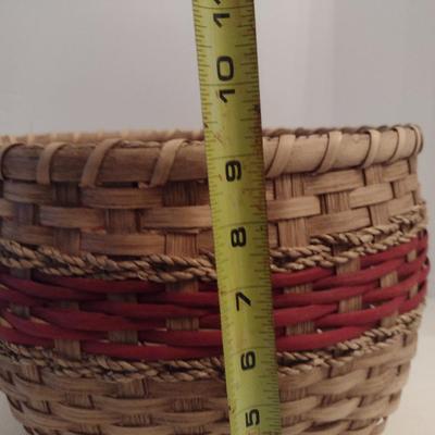 Large, Hand Woven Basket- Signed by Artist