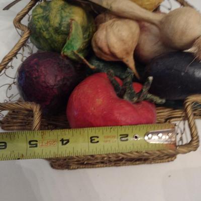 Paper Mache 'Fruit and Vegetables'