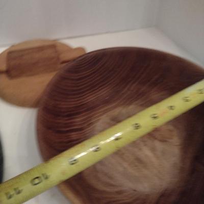 Collection of Kitchen Ware- Banana Hanger, Fruit Bowl, Granite Platform