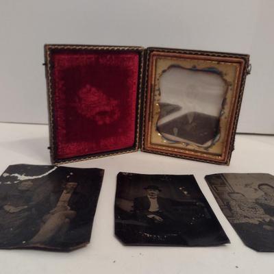 Collection of Daguerreotypes- One in Frame