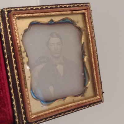 Collection of Daguerreotypes- One in Frame