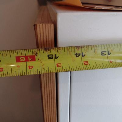 Metal Four Drawer Filing Cabinet (No Contents)