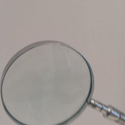 Table Top Magnifying Glass with Cast Metal Base