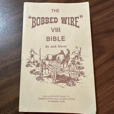 LARGE BARBED WIRE SAMPLE DISPLAY (See description)