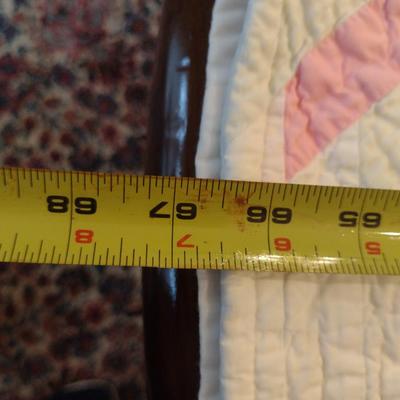 Quilted Coverlet- Approx 67" x 62"