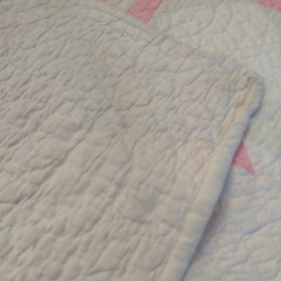 Quilted Coverlet- Approx 67" x 62"