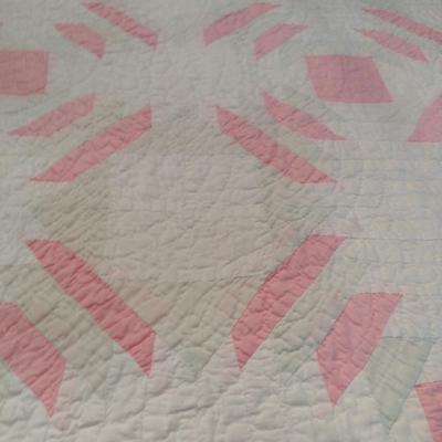 Quilted Coverlet- Approx 67" x 62"