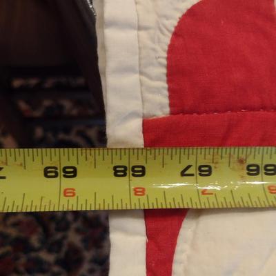 Quilted Coverlet- Approx 68" x 78"