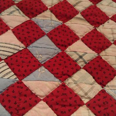 Quilted Coverlet- Approx 62" x 76"