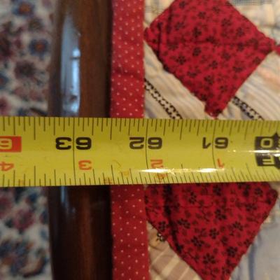 Quilted Coverlet- Approx 62" x 76"