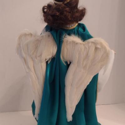 Angel Doll with Porcelain Head, Hands, and Feet- Approx 19" Tall