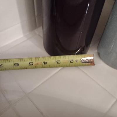 Pair of Tall, Ceramic Vases