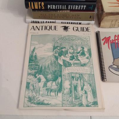 Collection of Books and Antique Guides