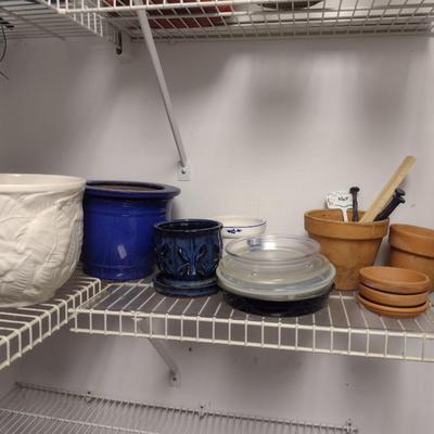 Collection of Ceramic Flower Pots