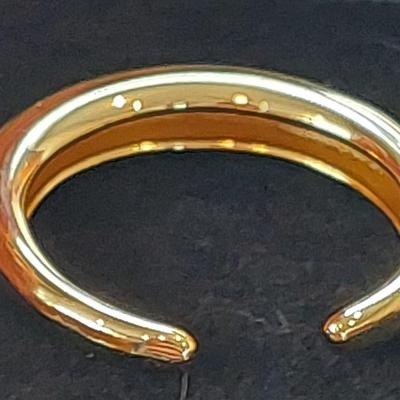 18kt Gold Overlay sterling silver Ring