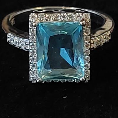 Treated Topaz Ring
