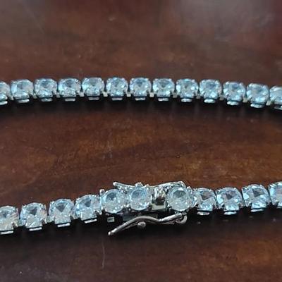 Moissanite bracelet