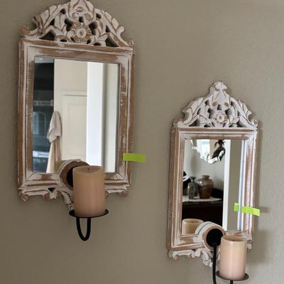 Mirror sconce