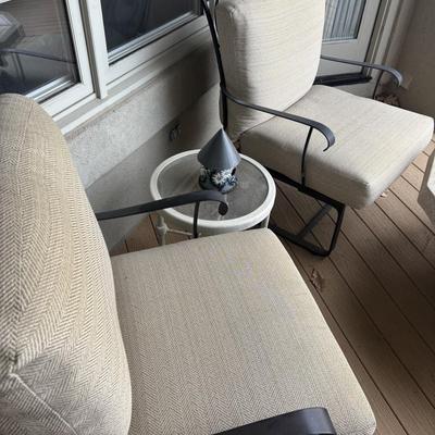 Patio chairs