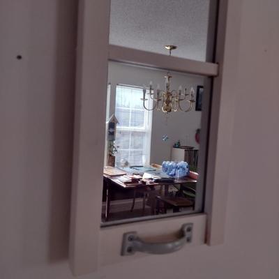 Set of Three Decorative Wall Mirror Decor of Similar Style