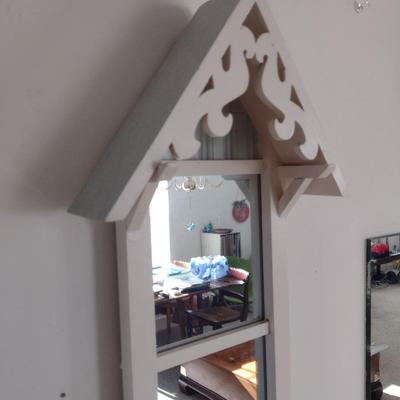 Set of Three Decorative Wall Mirror Decor of Similar Style