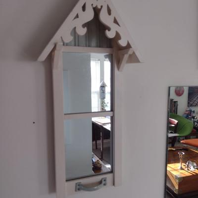 Set of Three Decorative Wall Mirror Decor of Similar Style
