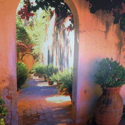 Large Art Print on Canvas Archway Theme