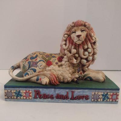 Jim Shore 'Peace and Love' Figurine