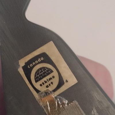 Pair of Carved Stone Eskimo Art Figurines