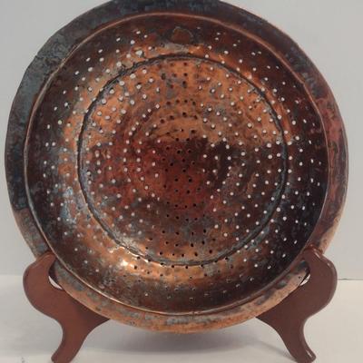 Heavy Copper-Clad Colander