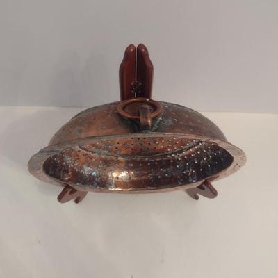 Heavy Copper-Clad Colander