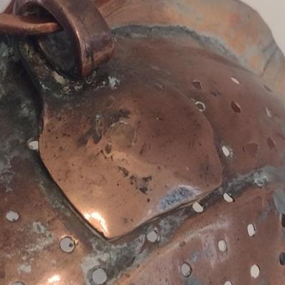 Heavy Copper-Clad Colander