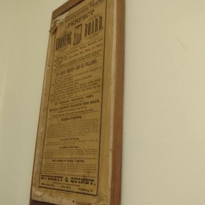 Vintage Perfect Ironing Board Advertising