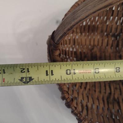 Hand Woven Eye of God Gathering/Buttocks Basket