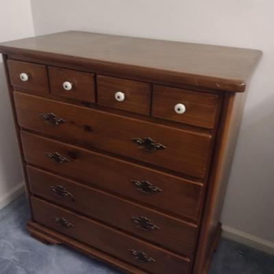 Two Over Four Solid Wood Chest of Drawers