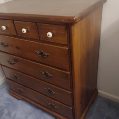 Two Over Four Solid Wood Chest of Drawers