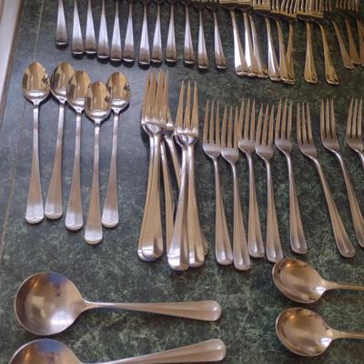 Stainless Steel Flatware- Assorted Makers- Approx Pieces