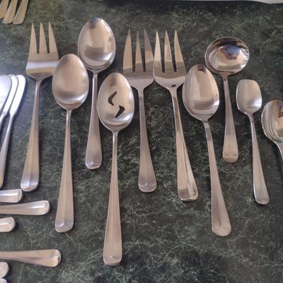 Stainless Steel Flatware- Assorted Makers- Approx Pieces
