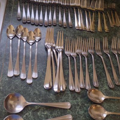 Stainless Steel Flatware- Assorted Makers- Approx Pieces