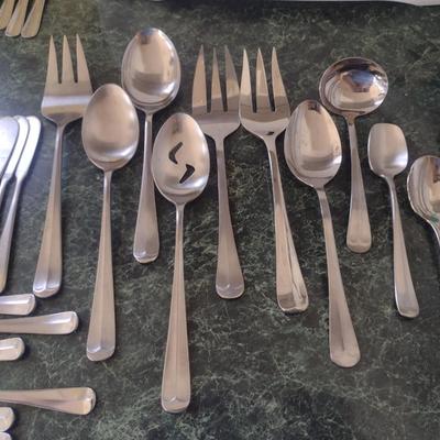 Stainless Steel Flatware- Assorted Makers- Approx Pieces